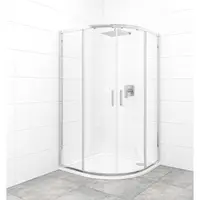 Sprchový kút štvrťkruh 100x100 cm SAT TEX SATBKTEXS100CRT