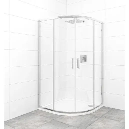 Sprchový kút štvrťkruh 100x100 cm SAT TEX SATBKTEXS100CRT