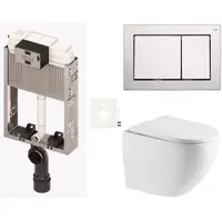 Závesný wc set na zamurovanie SAT SIKOTZTOR67CR