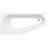 Polysan TIGRA L asymetrická vaňa 80x170 cm akrylát ľavá 90111