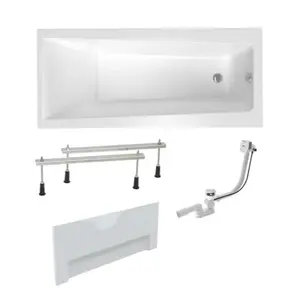 Obdĺžniková vaňa Laguna Idea Plus 170x75 cm akrylát ľavá aj pravá SIKOID1700APNPC