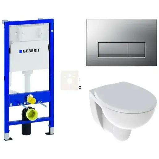 Závesný WC set Geberit do ľahkých stien / predstenová KOLO Rekord SIKOGES3K5