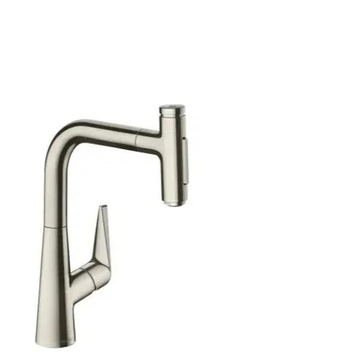 Hansgrohe Talis drezová batéria s vyťahovacou spŕškou, 2 prúdy vzhled nerezu 73868800