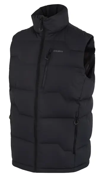 Husky Deep M XXL, black Pánská péřová vesta na zip