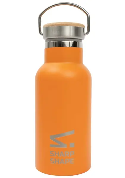 Sharp Shape Nerezová láhev 350 ml oranžová