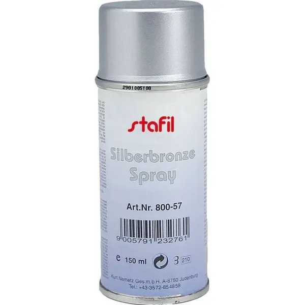 Sprej s metalickým efektom 150ml strieborný-Stafil