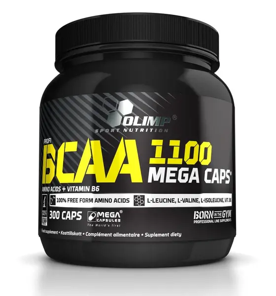 Olimp BCAA Mega caps 1100 300 kapslí