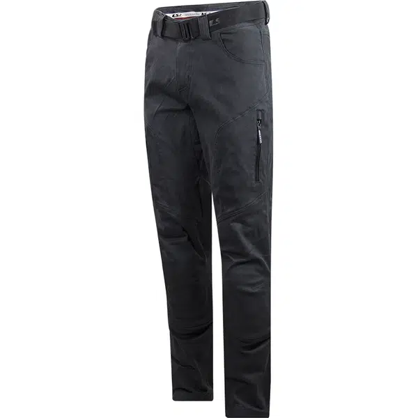 Pánské moto kalhoty LS2 Straight Dark Grey tmavě šedá M