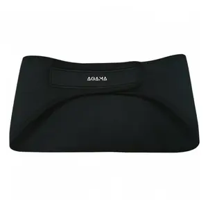 Ledvinový pás Agama Nylon X4 4mm černá 4XL