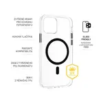 Zadní kryt FIXED MagPurity s podporou Magsafe pro Apple iPhone 16e, čirá