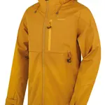 Husky Sauri M XL, mustard Pánská softshell bunda