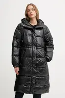 Bunda Calvin Klein Jeans černá barva, zimní, LV047D506G