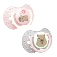 LOVI Cumlík silikónový dynamický CAPICHILL 0-6m 2ks dievča