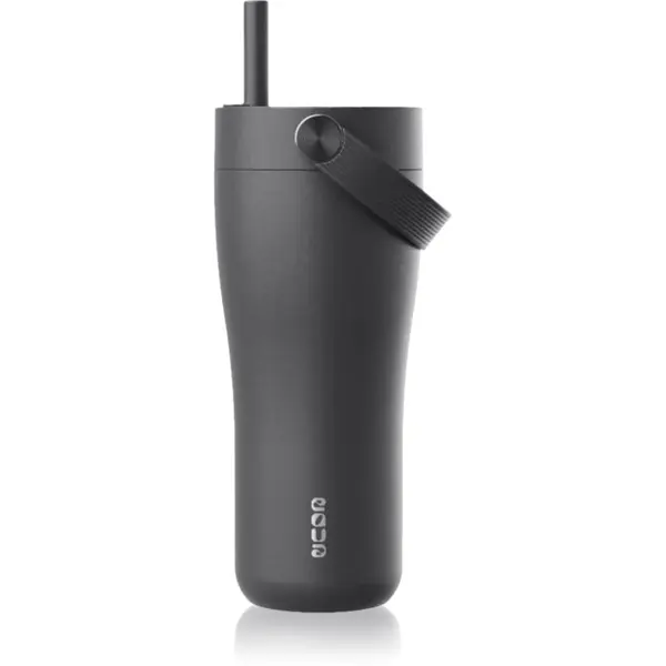 Equa Carry Cup nerezový hrnek termo Black 600 ml