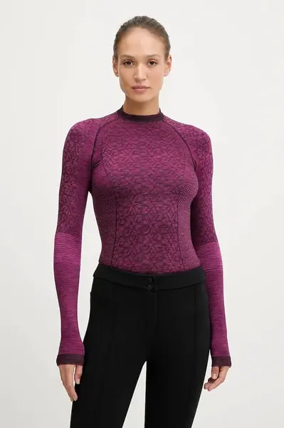 Funkční tričko s dlouhým rukávem s příměsí vlny Newland LADY ROUND NECK SW