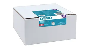 Dymo 11354, 2093095, 32mm x 57mm, originální papírové štítky, 12ks