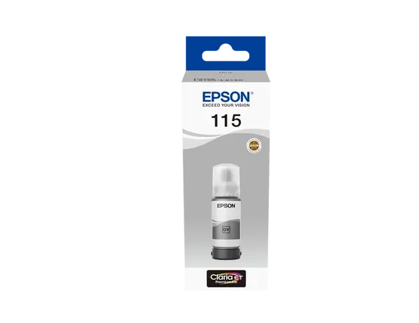 Epson 115 C13T07D54A šedá (grey) originální inkoustová náplň