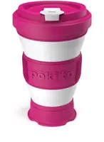 Pokito skládací hrnek do kapsy - růžový až 475 ml
