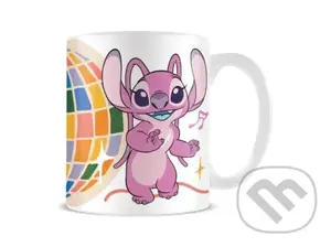 Hrnček keramický Lilo a Stitch, disco ball 315 ml