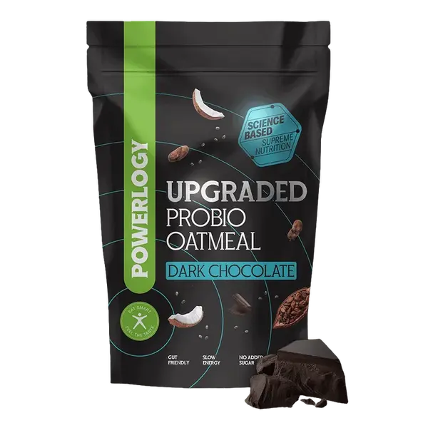 POWERLOGY Upgraded Probio Oatmeal Dark Choco 350 g