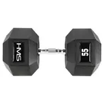 HMS PREMIUM 55 KG HEXAGONÁLNÍ JEDNORUČKA Hexagonální jednoručka, černá, velikost 55 KG