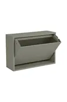 Nástěnná skříňka ReCollector Mini Box 30 x 10 x 15 cm zelená barva