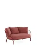 Zahradní pohovka HIRAY, více variant - Kartell Barva: rezavá/cihlová
