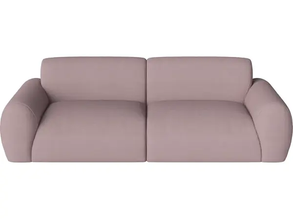 Pohovka Núvol dvoused, více variant - Bolia Varianta: Linea - Velvet & corduroy, Rosa