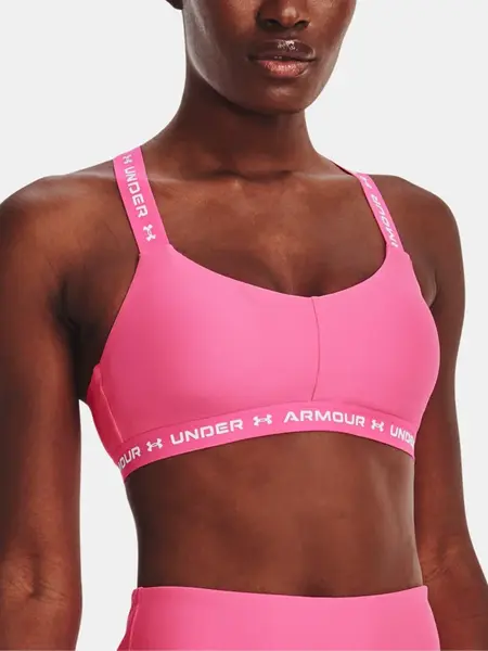 Under Armour Bra UA Crossback Low -PNK - Women