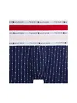 Tommy Hilfiger Underwear Boxerky 'Essential'  námornícka modrá / ružová / červená / biela