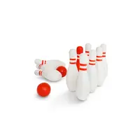 BS Toys Bowling - červená & bílá