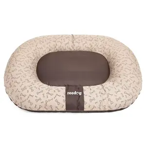 Pelíšek pro psa Reedog Ponty Beige Bones - 3XL | P3846