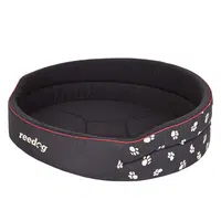 Pelíšek pro psa Reedog Pianki Black Paws - XS
