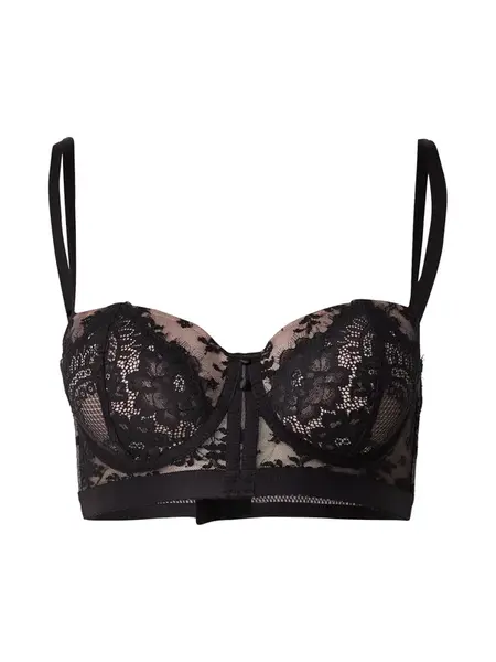 Hunkemöller Podprsenka 'Lou'  béžová / čierna