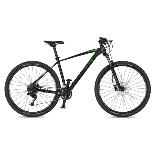 Horské kolo 4EVER Frontbee 29'' 10.0 XL (21", 185-202 cm) pearl black/green