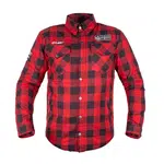 Moto košile W-TEC Black Heart Rattlesneak červeno-černá kostkovaná 3XL
