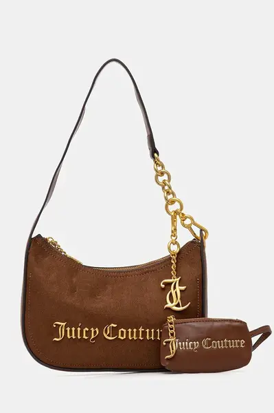 Kabelka Juicy Couture Jasmine hnědá barva, BIJJM8968WZC