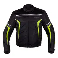 Pánská moto bunda BOS Laganas Black/Yellow L
