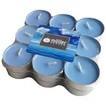 Čajové sviečky 18 ks morská