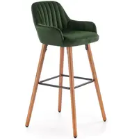Barová Stolička H-93 Tmavozelený