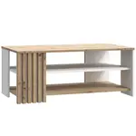 Příležitostný stolek Zaandam bílý/artisan CFTT5221-C88