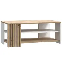 Příležitostný stolek Zaandam bílý/artisan CFTT5221-C88