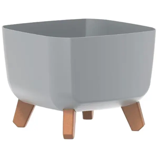 Květináč Gracia Square 24 cm šedý DGQL240-443U
