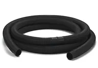 Bazénová hadice ø 32 mm v metráži 1 m černá