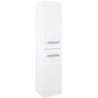 Vysoká skrinka do kúpeľne Perla 35 2D white