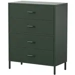 Komoda Kovová Carla Modern Bottle Green