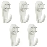 Háčik Maxi biely 5 ks