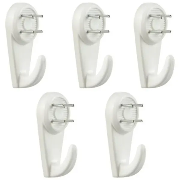 Háčik Maxi biely 5 ks