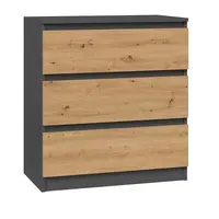 Komoda 3S M3 Malwa bílá