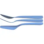 Sada príborov Family /lyžica, nôž, vidlička/ modrý pastel 10305040